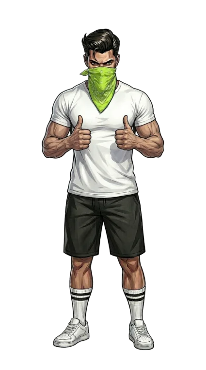 The Calisthenics Corner coach giving a thumbs up