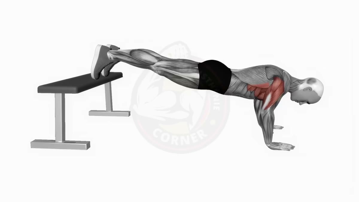 Decline Push-ups: Target Your Upper Chest and Shoulders